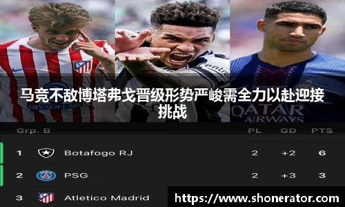 马竞不敌博塔弗戈晋级形势严峻需全力以赴迎接挑战